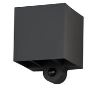 Osram Luminaire extérieur ENDURA STYLE ADJ BEAM, 2,5W, 180lm, gris foncé, éclairage indirect, détecteur de mouvement, capteur de lumière du jour, IP54, température de couleur 3000K, ton blanc chaud
