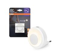 OSRAM Lunetta Backlight Ellipse blanc, luminaire mobile, 0,31 W, 4 lm, blanc chaud, veilleuse avec détecteur de mouvement, capteur jour/nuit, pour intérieur
