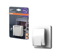 OSRAM LUNETTA Slim veilleuse blanche 3000K LED 3 lm 0,3 W avec capteur jour/nuit, IP20, émission de lumière indirecte, installation sur prise
