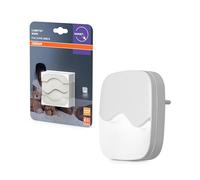 OSRAM LUNETTA Wave veilleuse en plastique blanc, lumière blanc chaud, protection IP20, pour chambre d'enfant et intérieurs