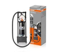 Osram Pompe à pied TYREinflate 10 Essential OFP10ESN – manomètre, pédale antidérapante, approuvé TÜV