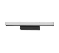 OSRAM Miroir Orbis noir, 40 cm, boîtier en aluminium, 6,8 W, 650 lm, indice de p