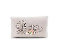 OSRAM NICI 62334 Coussin Motif Ours Finni, 43 x 25 cm, Gris, Moelleux, Pour Garçons, Filles, Bébés Et Amateurs De Doudous, Idéal Pour La Maison, La Maternelle Ou Les Déplacements