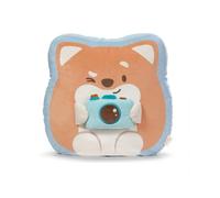 OSRAM NICI mymochi 62393 Chien Hiro en peluche, avec caméra, 35 x 33 x 12 cm, marron, compagnon stylé à câliner ou comme accessoire, pour enfants et adultes