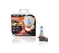 OSRAM NIGHT Breaker 200, H11, Plus 200 pourcent de lumière supplémentaire, lampe de phare halogène, 64211NB200-HCB, 12V, Boîtier duo (2 lampes), Blanc, Duo Box
