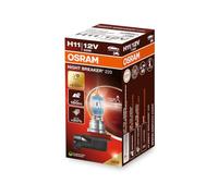 OSRAM NIGHT BREAKER 220, H11, +220% de luminosité en plus, lampe de phare halogène, 64211NB220, boîte pliante (1 lampe)
