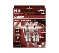 Osram Night Breaker 220 H4 Car Halogen Bulb 2 Pc(S)