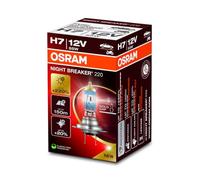 Osram Ampoule halogène H7 64210NB220 Night Breaker 220 +220% de luminosité