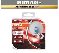 Osram Night Breaker Laser H7, 100% Faisceau Lumière Jusqu'À 150 M Lampe +150%