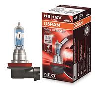 OSRAM NIGHT BREAKER LASER H8, +150% de lumière en plus, ampoule de phare halogène, 64212NL, 12V, boîte pliante (1 lampe)