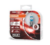 Osram Ampoule de phare halogène NIGHT BREAKER LASER HB4 9006NL-HCB +150% 12V (2 lampes)