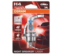 OSRAM NIGHT BREAKER LASER next Generation H4 Ampoule feu de route 12V 60/55W Feu