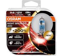 Osram Night Breaker Laser Silver LED H1 H3 H4 H7 H8 H11 HB3 HB4