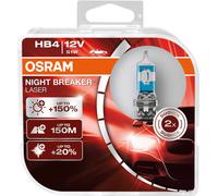 Osram Night Breaker Laser Silver LED H1 H3 H4 H7 H8 H11 HB3 HB4