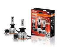 Osram Night Breaker H7 LED Start Feux de route et de croisement LED homologués pour la circulation routière, jusqu'à 230% de luminosité en plus, 6000 K, 12 V