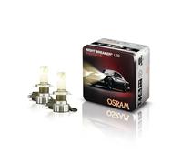 Osram Ampoule LED NIGHT BREAKER VINTAGE H4 + adaptateur R2 3000K blanc chaud +330% luminosité