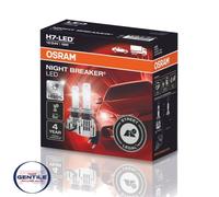 Osram Night Breaker Paire Lampes LED H7 +220% Homologuées 6000K 64210DWNB