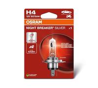 Osram Ampoule halogène Night Breaker® Silver H4 60/55 W 12 V – 1 ampoule
