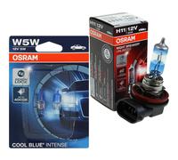 OSRAM NIGHT BREAKER UNLIMITED H11 +110% W5W COOL BLUE INTENSE SET Ampoule