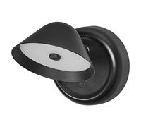 OSRAM Nightlux cone veilleuse noire LED USB dimmable, 3000 K, Touch-DIM, batteri