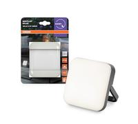 OSRAM Nightlux Solar LED USB extérieur gris dimmable IP54, 2.00 W, 100 lm, blanc froid, fonction Power Bank, port de charge USB-C, pour extérieur