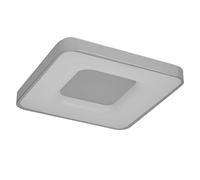 Osram ORBIS Piana Plafonnier LED 485mm, 36W, 3000K blanc chaud, Click-DIM, Argent, Métal, IP20
