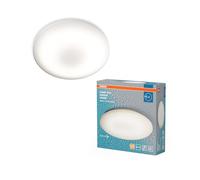 OSRAM Orbis plafonnier/applique à capteur 300mm, luminaire en aluminium blanc protection contre les éclaboussures, protection IP44, pour salle de bain, couloirs et passages