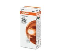 Osram Original 12v 2w Lampe Halogène Avec Socle En Verre, W2.1x9.5d, Application En Tant Qu¿Éclairage D¿Interrupteur Et D¿Intérieur, 2820, Boîte Pliante (10 Pièces)