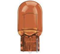 Osram Ampoule halogène de signalisation WY21W 12V 7504-02B, culot wedge en verre, pack de 2