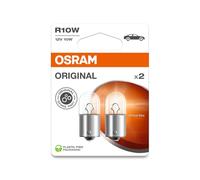 Osram Original Ampoules Halogène - BA15S R10W - 12V/10W - set de 2 pièces