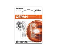 OSRAM ORIGINAL clignotant W16W, 921-02B, 12V, double blister, orange