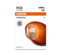Osram ORIGINAL LINE 12V, H3, halogen headlight lamp, Single Blister (1 lamp)