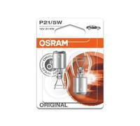 OSRAM ORIGINAL P21/4W lampe halogène, feu stop, antibrouillard arrière, 7528-02B, 12 V véhicule de tourisme, blister double (2 pièces)