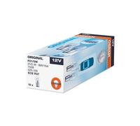 Osram Original P21/5w Lampe Halogène, Feu Stop, Antibrouillard Arrière, 7528, 12 V Véhicule De Tourisme, Boîte Pliante (10 Pièces)