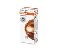 Osram Original W3w, Lampe De Signalisation, Feu De Stationnement Et De Position Halogène, 2821, 12 V Véhicule De Tourisme, Boîte Pliante (10 Pièces)