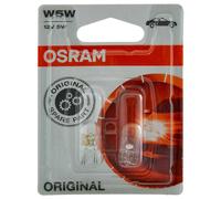 Osram OS2825-02B ORIGINAL W5W halogen, Blister double, Set de 2, orange