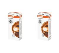 Osram ORIGINAL W5W Halogène Rear Position et Plaque d'Immatriculation Light 2825 12V Boîte Pliante de 1 Set de 10 (Lot de 2)