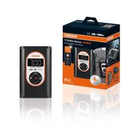 OSRAM TYREinflate 4000 Gonfleur de Pneu sans Fil Rechargeable Compresseur d'air numérique programmable avec arrêt Automatique et gonflage des pneus à lumière LED en 3,5 Minutes