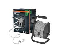 OSRAM Outdoor Flex Bande LED 15M IP65, blanc froid, extensible jusqu'à 50 m, incl. avec enrouleur, accessoires de montage, câble de connexion