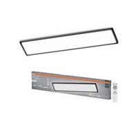 Osram Panneau LED noir, 2600 K / 4000 K / 6000 K, blanc chaud, 2500 lm, 30 | Planon Easyfix, Ceiling Luminaire, Noir, 25000 h, pack de 1