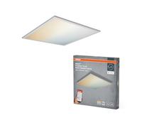 OSRAM Panneau LED SMART+ Matter over Wifi 60x60cm, lumière blanche réglable 3000-6500K, plafonnier dimmable via application et commande vocale, aluminium