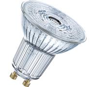 OSRAM PAR16 LED lampe à réflecteur avec culot GU10, blanc froid (4000K), spot en verre, 2.6W, remplacement de lampe à réflecteur 35W, LED STAR PAR16