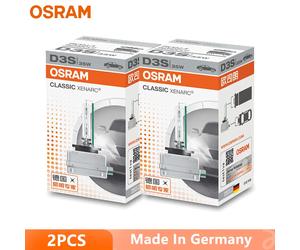 OSRAM-Phare de voiture blanc chaud, lampes standard, SG HID Classic, D1S, D2S, D3S, D4S, 66140, 66240, 66340, 66440, CLC, paire d'origine, 4200K