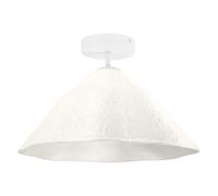 OSRAM Plafonnier Decor Lotus Leaf blanc en métal et papier mâché, E27, 396 mm de