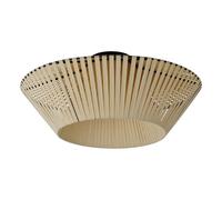 OSRAM Plafonnier DECOR Stripes E27 Beige 405mm, Plafonnier en acier et polyeste