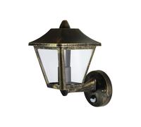 OSRAM Plafonnier ENDURA Classic avec capteur, noir-or, E27, IP44, idéal pour l'e