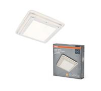 OSRAM Plafonnier LED ORBIS SPIRAL LAYER CL 45X45cm, blanc, 26W, 3000lm, blanc chaud, diffusion efficace de la lumière indirecte/directe, longue durée de vie, carré, design en couches, IP20, 3000K.