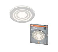 OSRAM Plafonnier LED ORBIS SPIRAL LOOP CL 505mm, blanc, 42W, 4000lm, blanc chaud, distribution efficace de la lumière indirecte et directe, longue durée de vie, rond, IP20, 3000K.