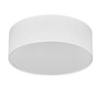 Osram Plafonnier ORBIS PARIS 300mm, blanc, culot E27, peut être équipé d'une ampoule connectée, de haute qualité, design moderne, avec abat-jour en tissu, adapté à un usage intérieur, rond, IP20