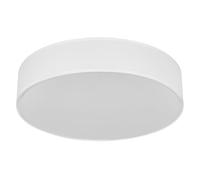 Osram Plafonnier ORBIS PARIS 480mm, blanc, culot 3xE27, peut être équipé d'une ampoule connectée, de haute qualité, design moderne, avec abat-jour en tissu, adapté à un usage intérieur, rond, IP20
